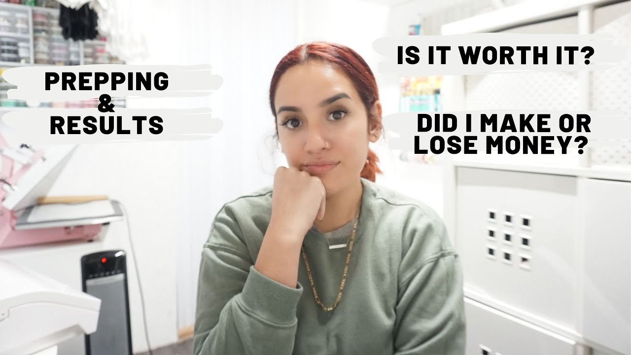 MY 1ST CRAFT MARKET | Preparing & Results | OFFICE VLOG