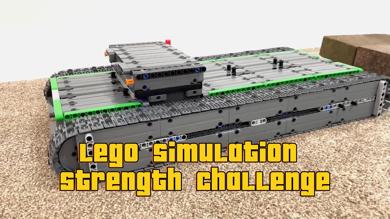 Testing LEGO&rsquo;s Strength with Physics Simulation &ndash; Epic Fail or Win?