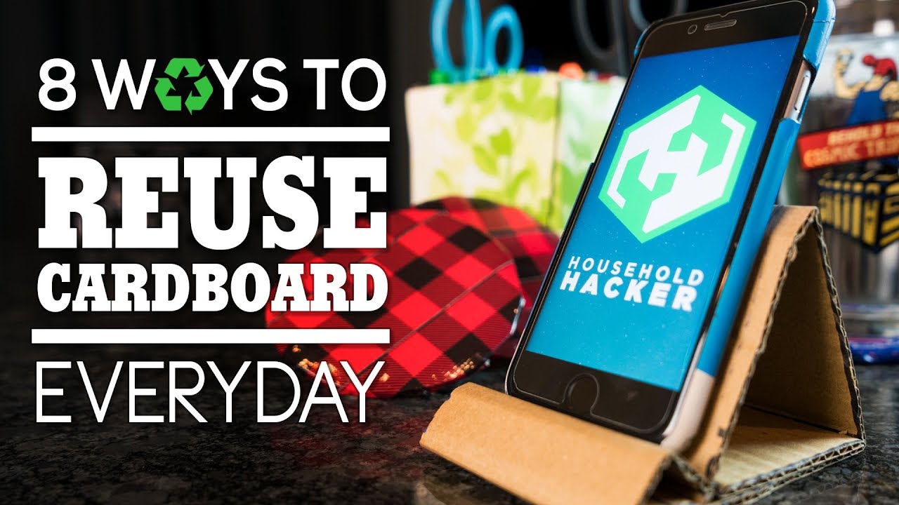8 Smart Ways You Can Reuse Cardboard
