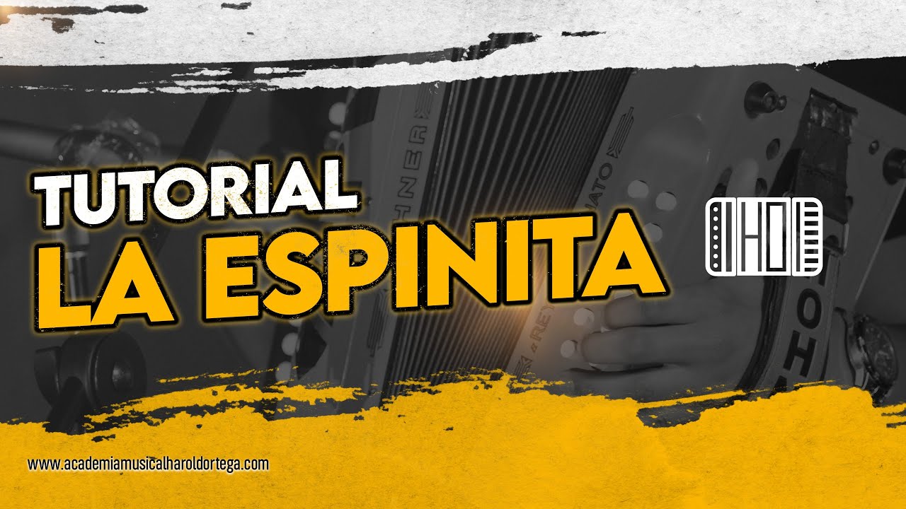 La Espinita - Hermanos Zuleta (Tutorial Acordeón vallenato)