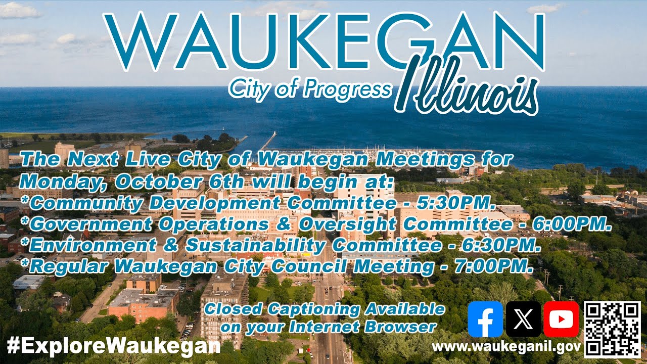 2025-10-06 City of Waukegan City Council Meeting