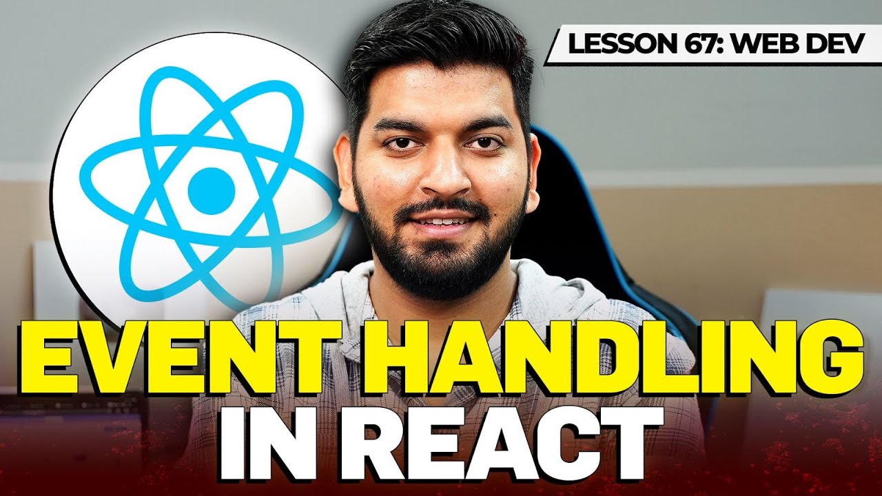 Event Handling in React 2024