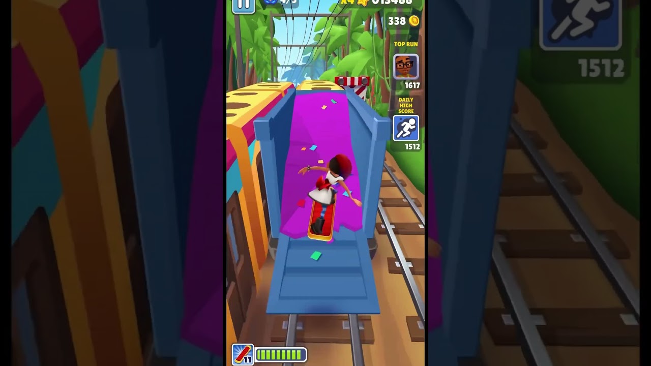 Subway Surf Hawaii 2025 #gaming #gameplay #subwaysurfers #games #subwaysurf