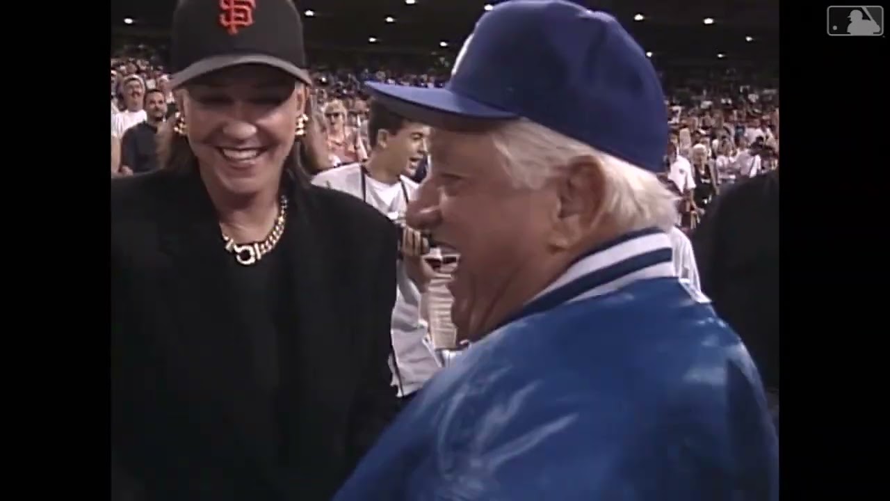 1999-09-29 Dodgers at Giants - Tommy Lasorda intro