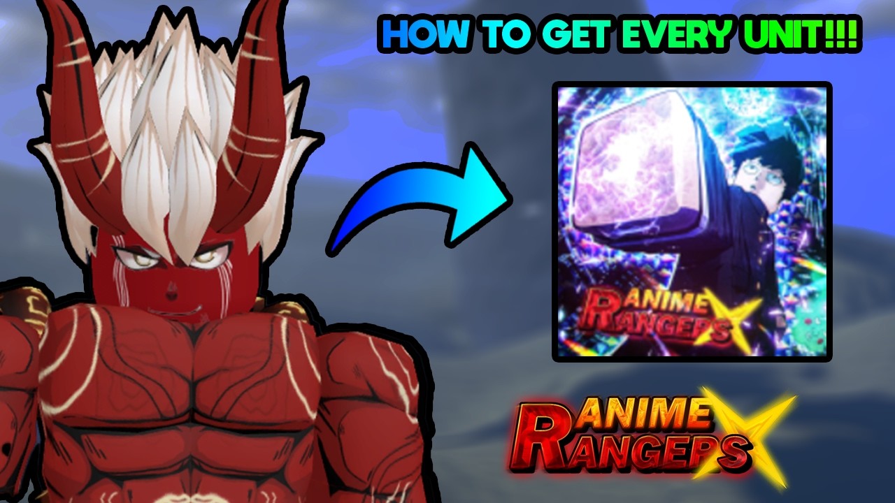 КАК ПОЛУЧИТЬ ВСЕХ ЮНИТОВ В ОБНОВЛЕНИИ 2.5 MOB!!! ANIME RE-RANGERS X!!!