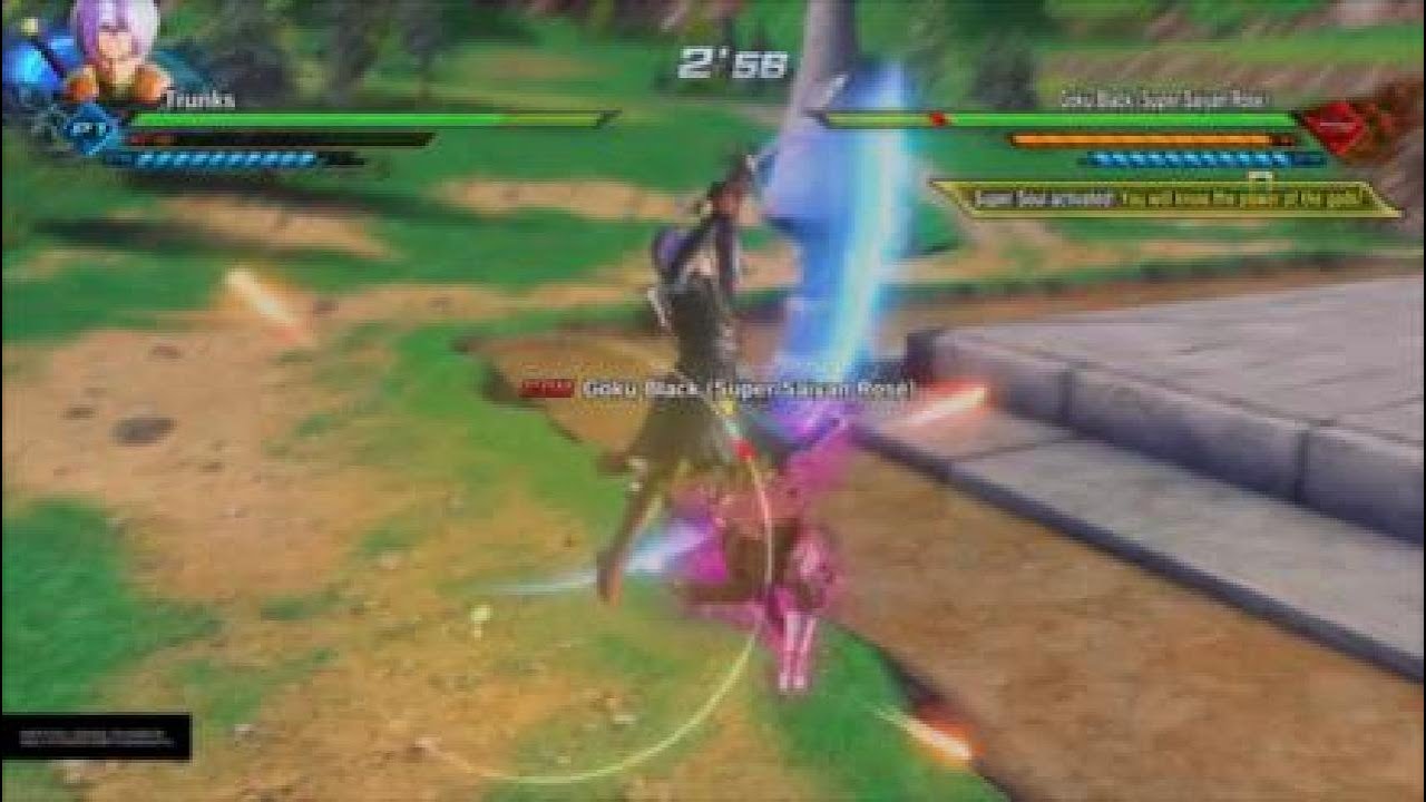 Super Saiyan Future Trunks Gameplay