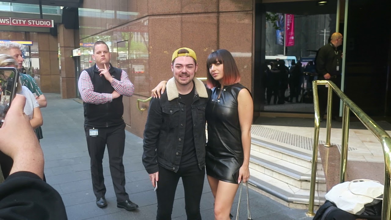 Charli XCX Meeting Fans After Television Performance