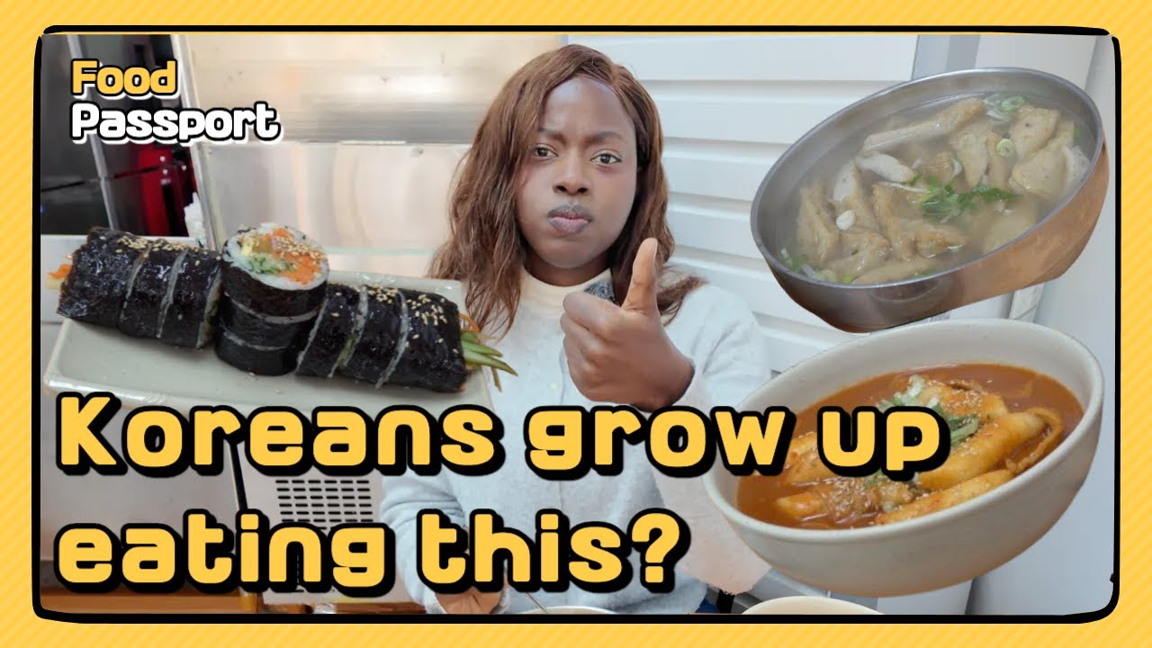 Koreans grow up eating this ? (Yeonggwang Bunsik)
