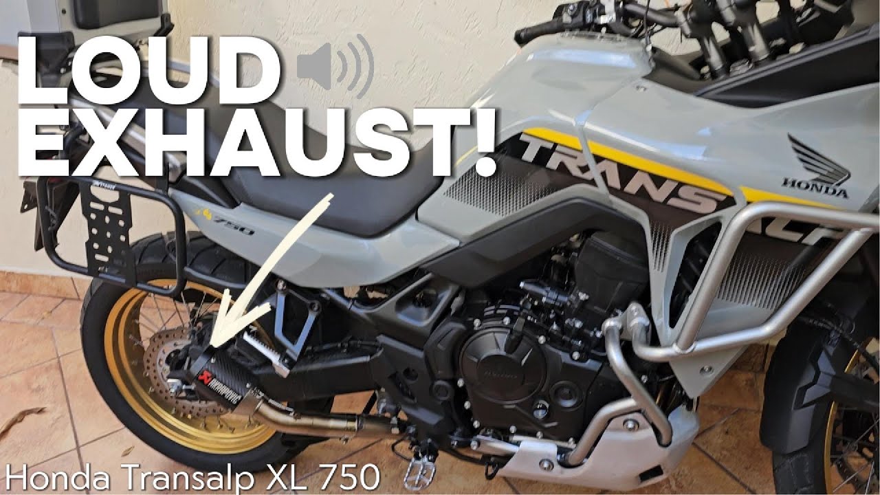Transalp XL750 Exhaust Upgrade – Easy Install + Loud Sound!