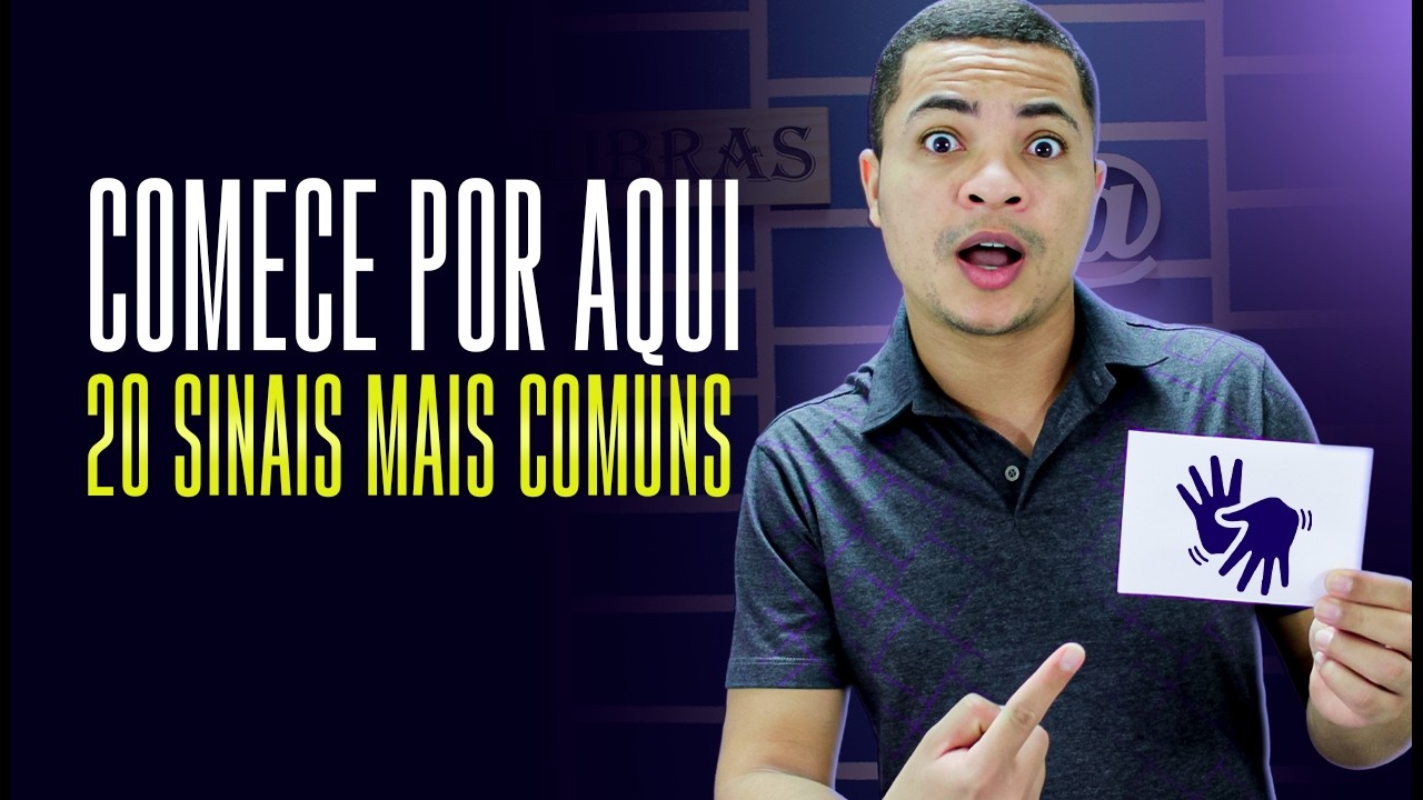 Kit de Sobrevivência em Libras: 20 Sinais Obrigatórios para Iniciantes