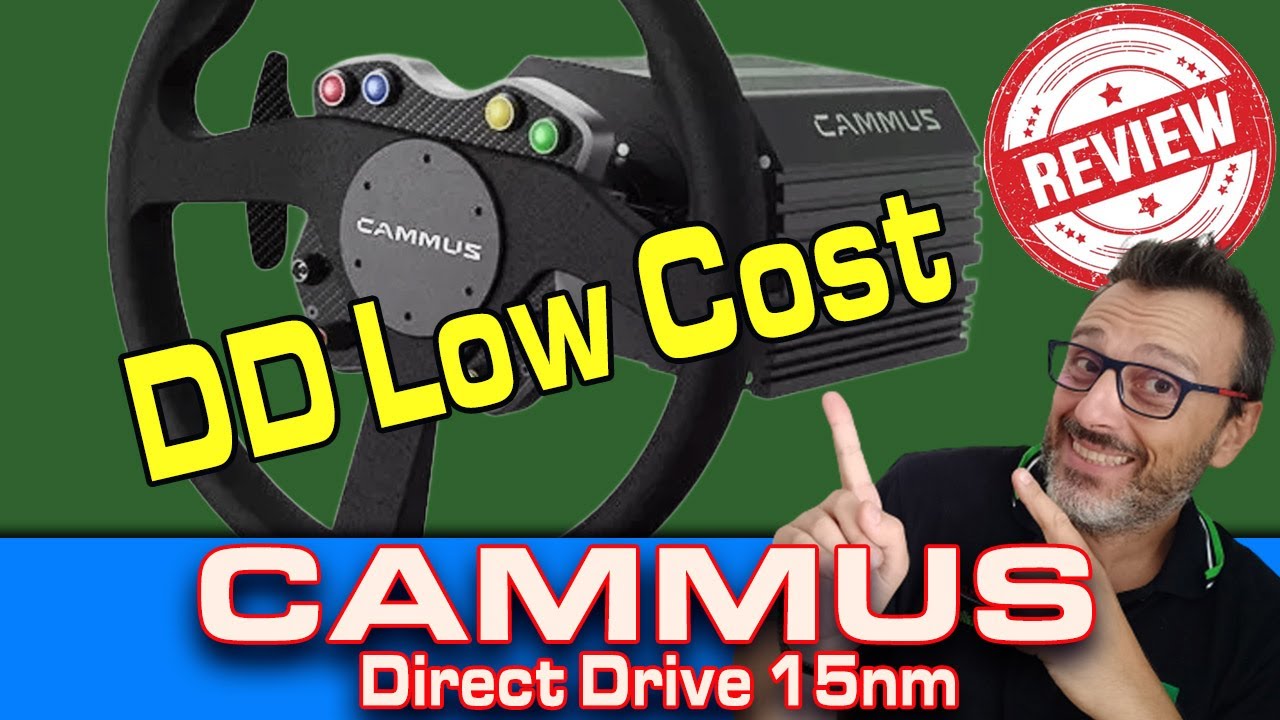 CAMMUS direct Drive 15nm + GT1 Racing Steering wheel (bundle698$)