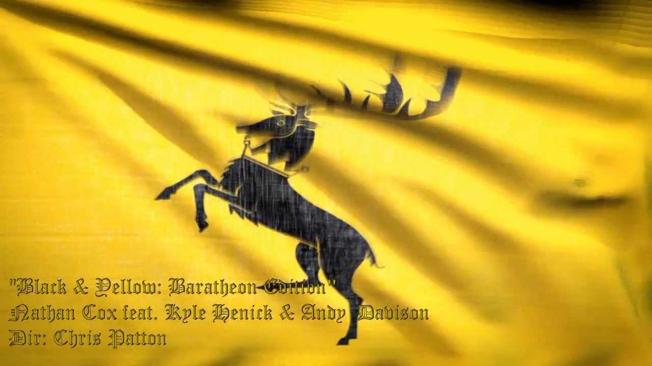 Black and Yellow: House Baratheon