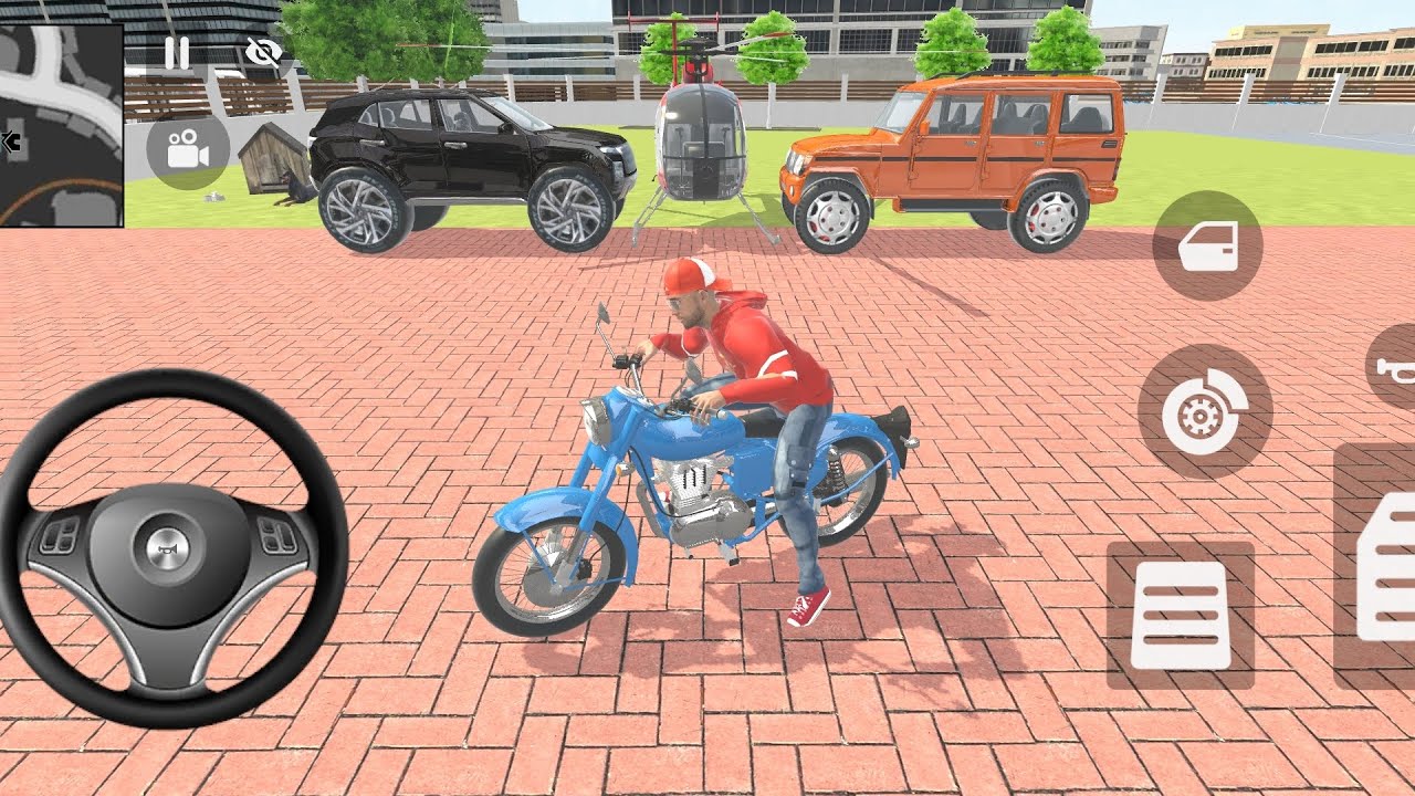 🎮 Franklin Order By 1️⃣ Modify Jeep & Bolero 1️⃣ Helicopter 🚁 in 🇮🇳Indian Bike Theft Auto Simulator 