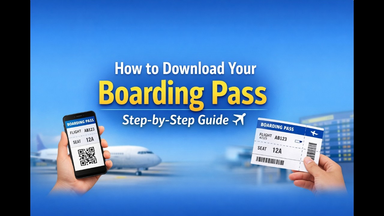 How to Download Your Boarding Pass – Step-by-Step Guide ✈️