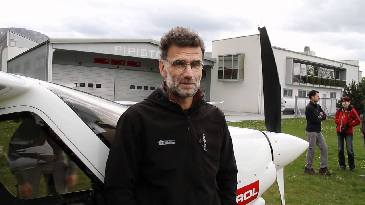 Pipistrel Pilot Matevz Lenarcic Interview after flying around the world Virus SW