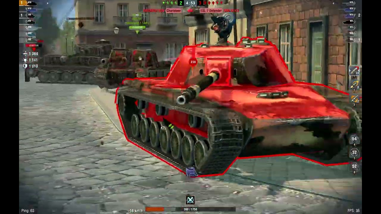 World of Tanks Blitz Bisonte 3 kills