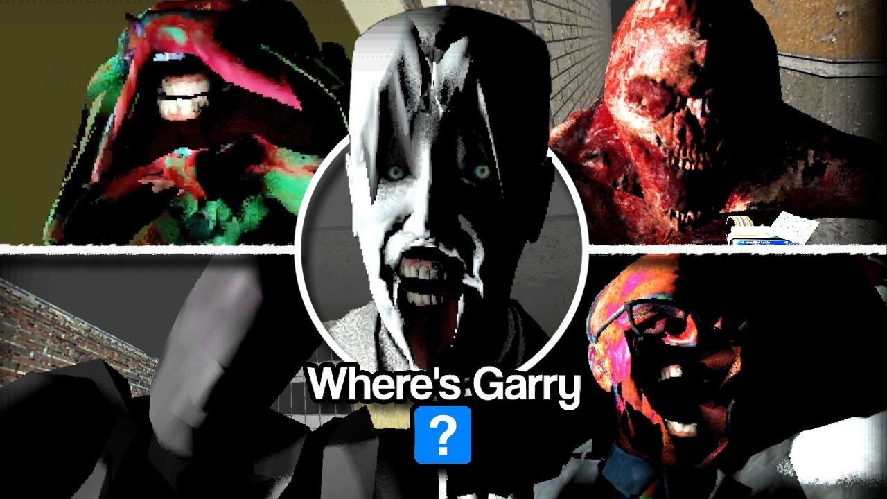 Where's Garry - Full GAME Walkthrough & ALL Jumpscares + Ending (Showcase)