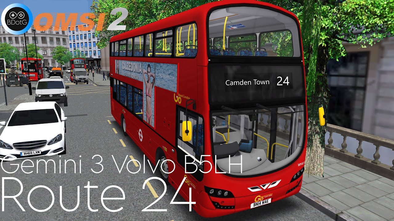 OMSI 2 - Gemini 3 Volvo B5LH - Route 24