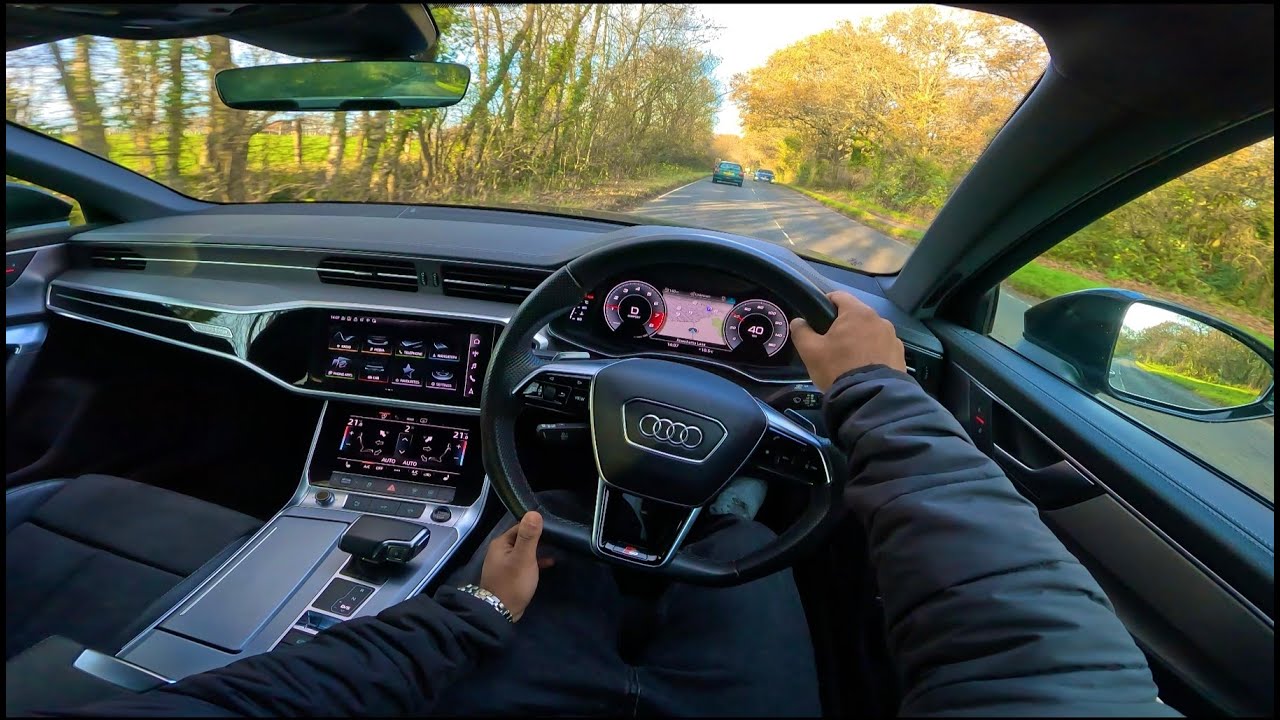 2021 Audi A6 45 TFSI Quattro S-Line - POV Test Drive
