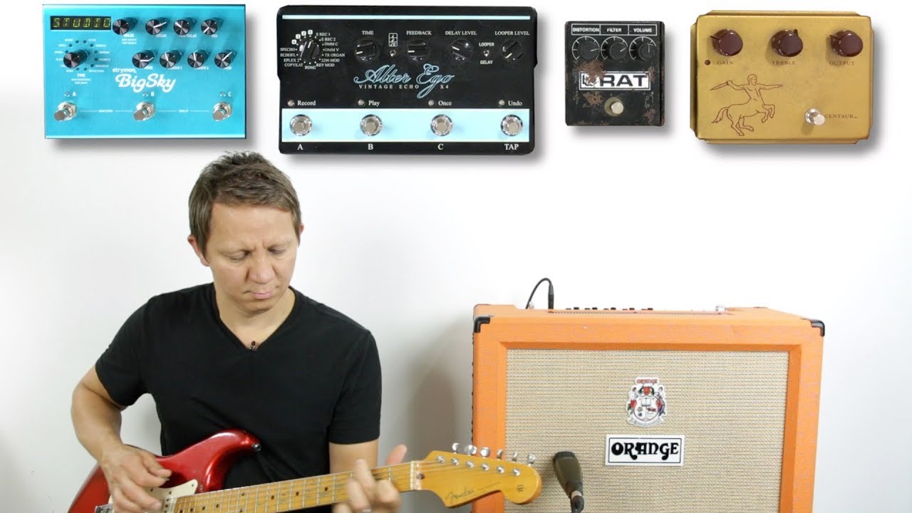 Orange AD30 with Pedals