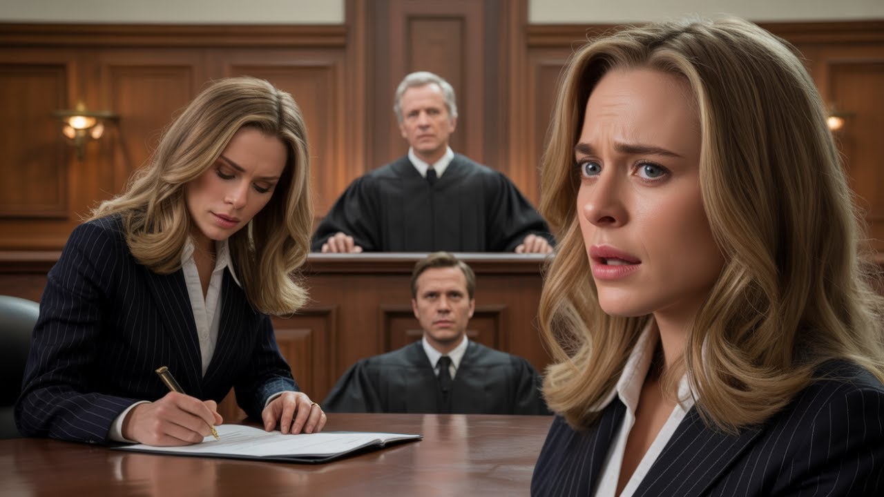 My wife was laughing while signing our divorce… until the judge delivered the sentence.