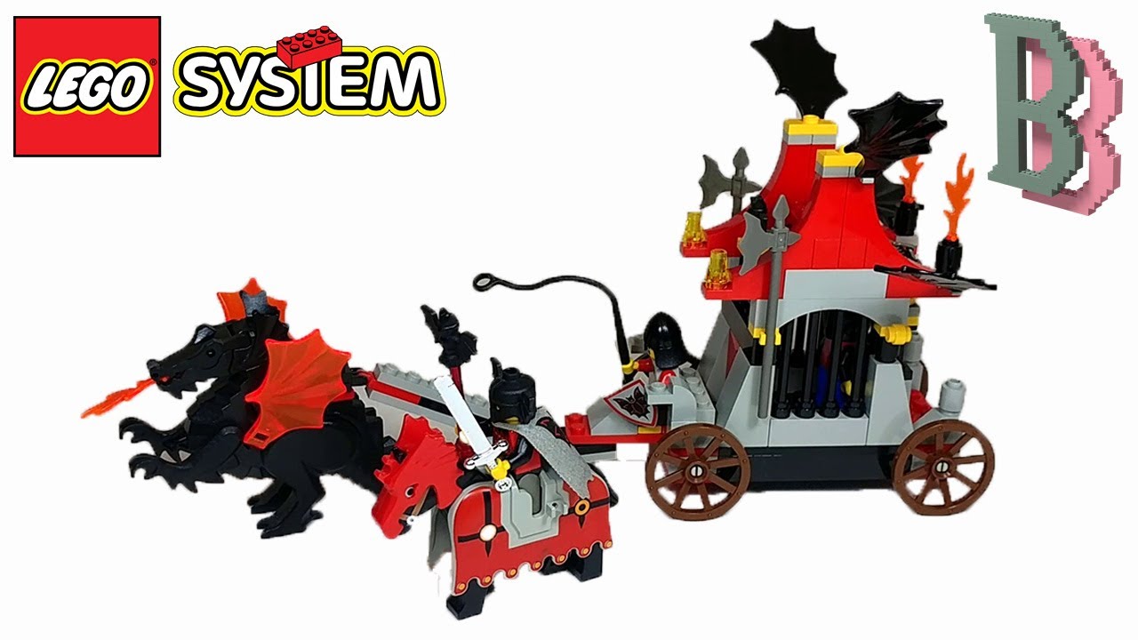 LEGO Castle Fright Knights 6047/6099 Traitor Transport - Review 1997