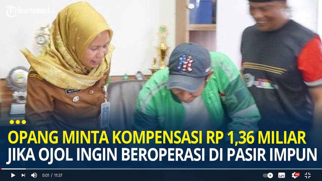 Opang Minta Kompensasi Rp 1,36 Miliar jika Ojol Ingin Beroperasi di Pasir Impun Bandung