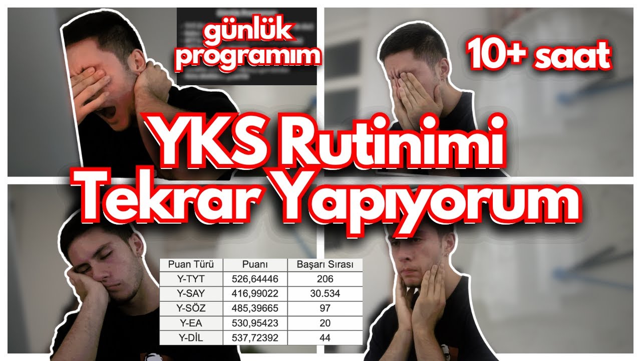 Derece Öğrencisinin 1 GÜNÜ! YKS 20.si Olurken Yaptığım Program? Çalışma Sırlarım / YKS 2024 Vlog