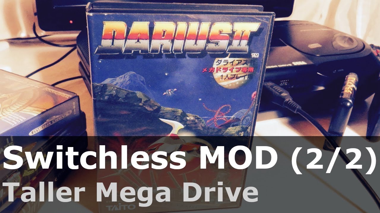 Switchless MOD en Mega Drive (Pruebas 2/2)