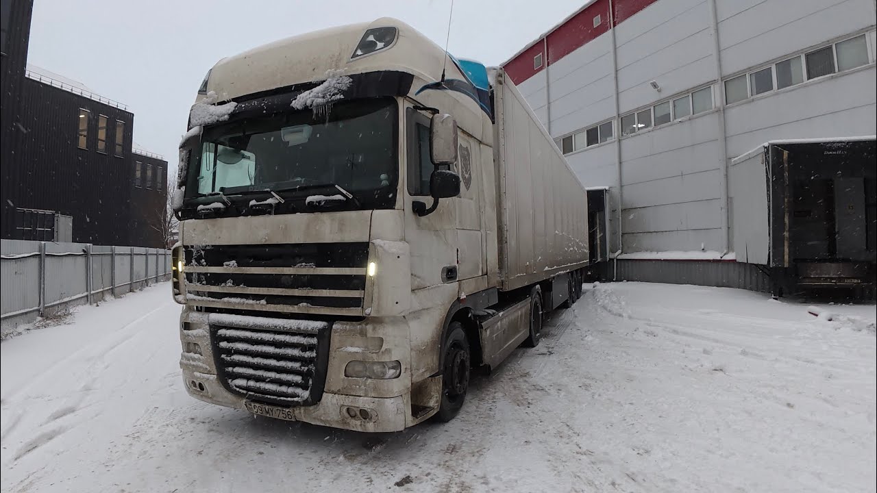❄️ -18° ŞAXTADA QARLI VƏ BUZLU YOLLARDA BOŞ TIR SÜRDÜM 🚛 Bakı – Moskva – Bakı📍İLİN SON VLOGU  🎥 