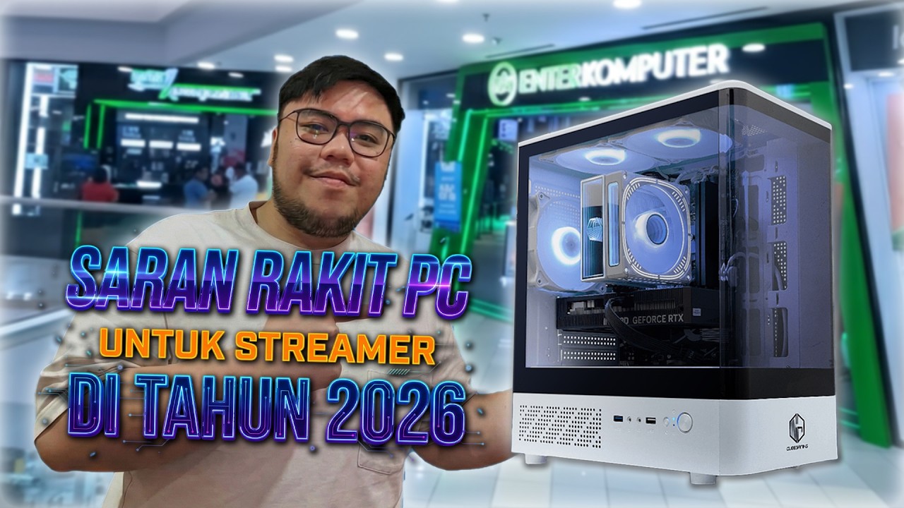 RAKIT PC BUAT STREAMER! 2026 MODAL 14JUTA SEKEREN INI! #ProsReview