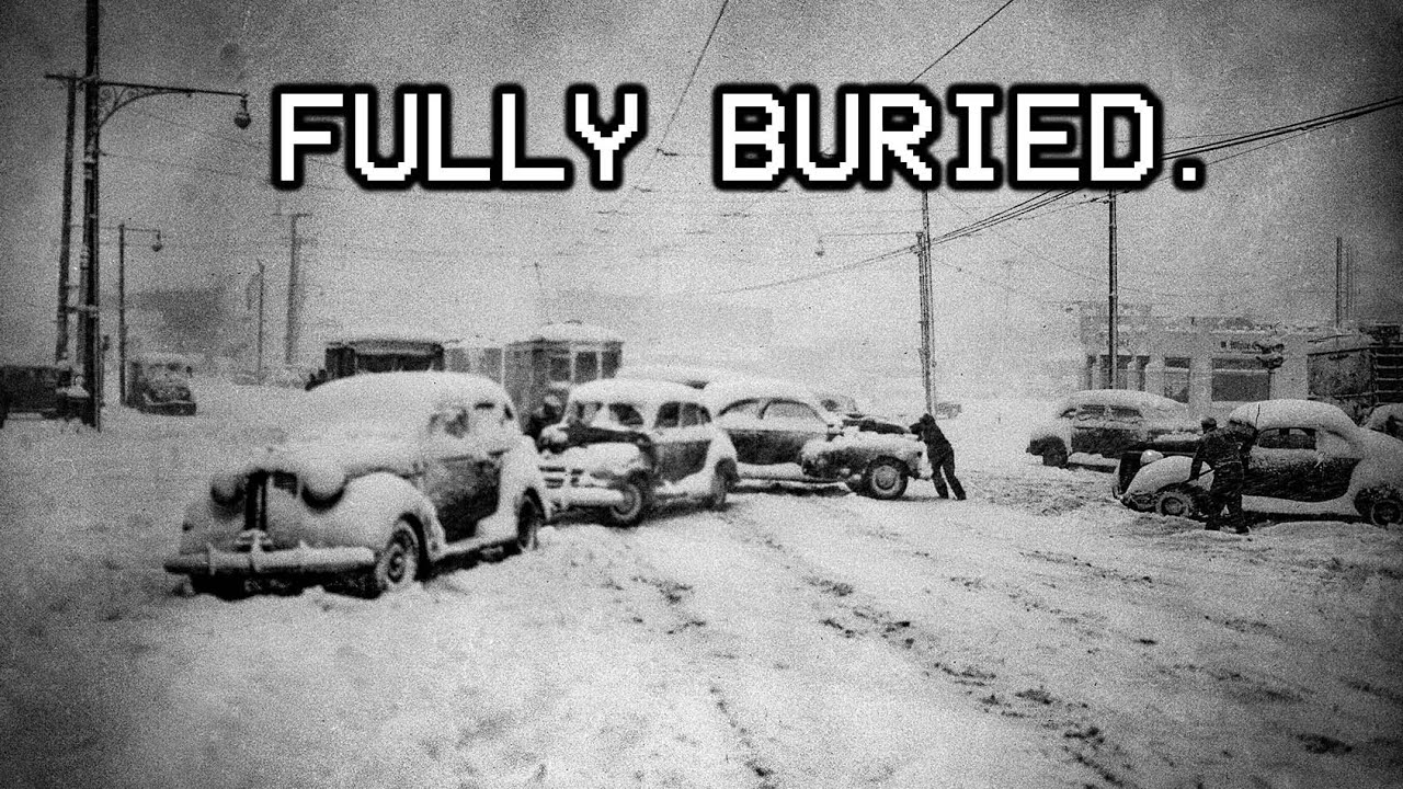 The Massive Blizzard That Paralyzed NYC - 1947 American Nor'easter