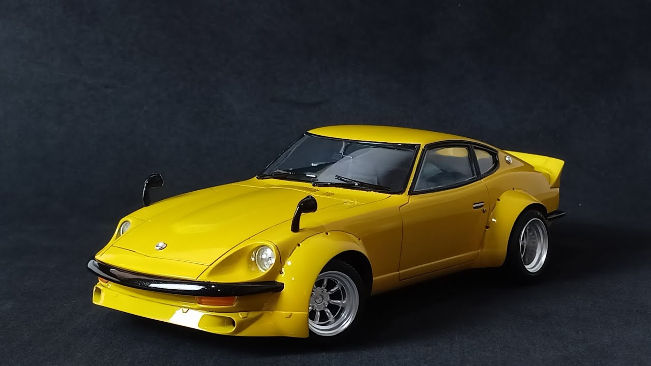 NISSAN FAIRLADY 240Z |1/24 | Scale Model Building | Fujimi