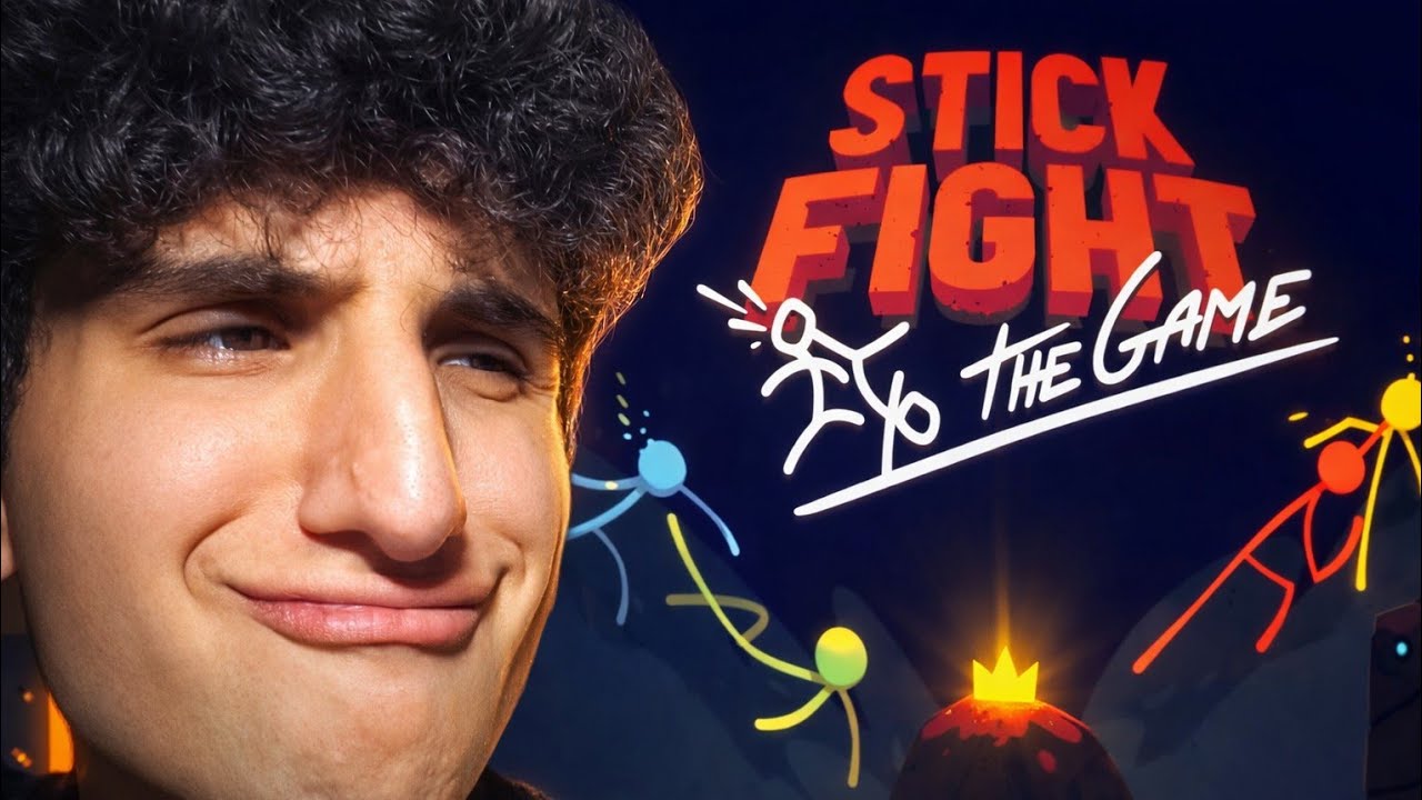 😂 وقتی Stick Fight دیوونت میکنه / همه چیز از کنترل خارج میشه! 🔥