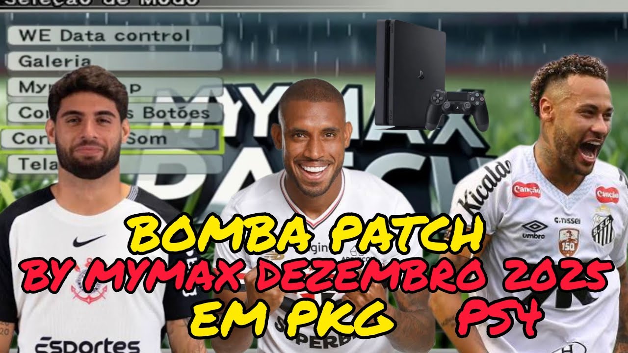 BOMBA PATCH PS4 PKG MYMAX DEZEMBRO 2025 INSTALA&Ccedil;&Atilde;O COMPLETA SIMPLES E PR&Aacute;TICO META 50 LIKES