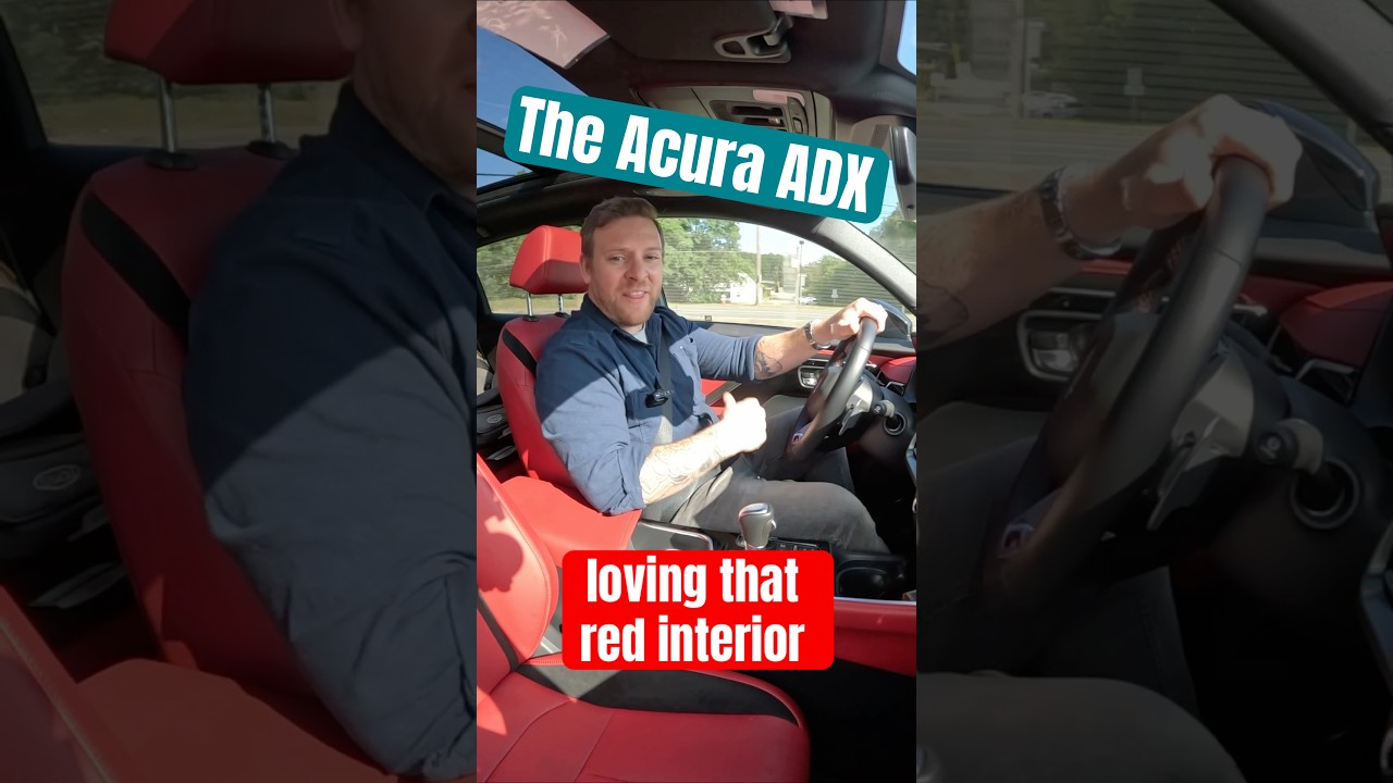 The 2025 Acura ADX in A-Spec Advance