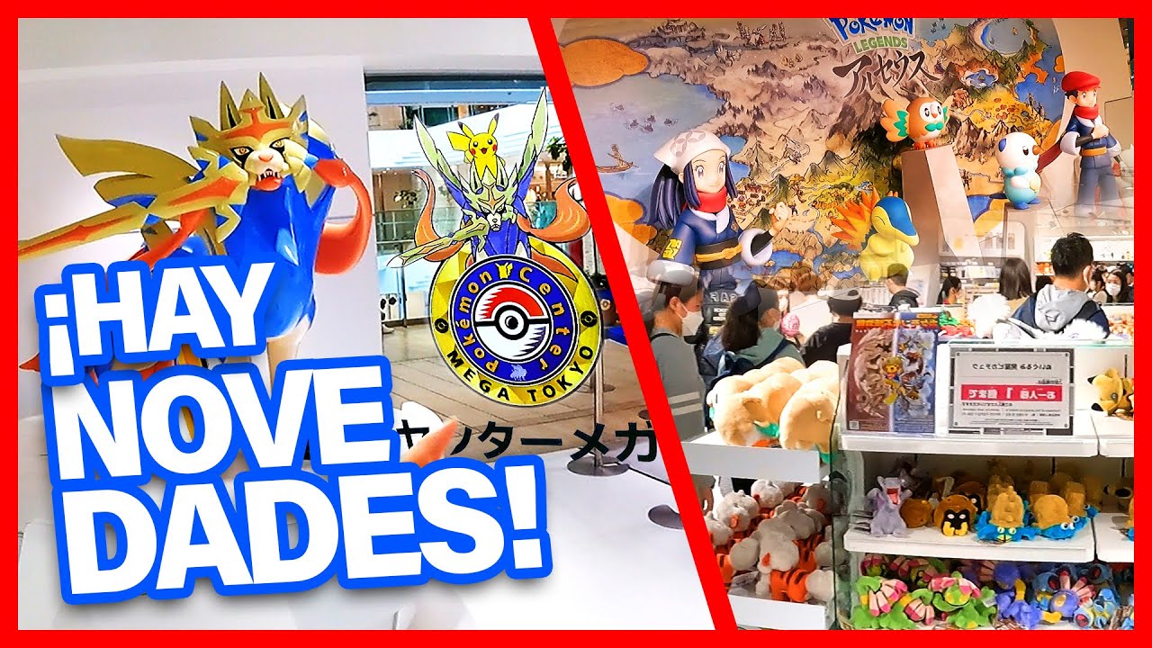 Visite el MEGA CENTRO POKEMON en TOKYO este 2022 ! Y esto es lo que encontre !