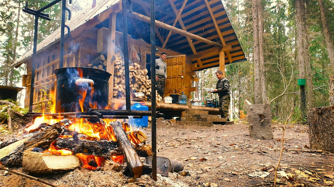 ЛЕСНОЙ ДОМ - РЕСТОРАН \ УХА РЕЦЕПТ ОТ УСТАЕВА \ НАЛИМ \ ЛЁХА И СТЕТХЭМ НА СВЯЗИ \ РЫБАЛКА НА СЕТИ