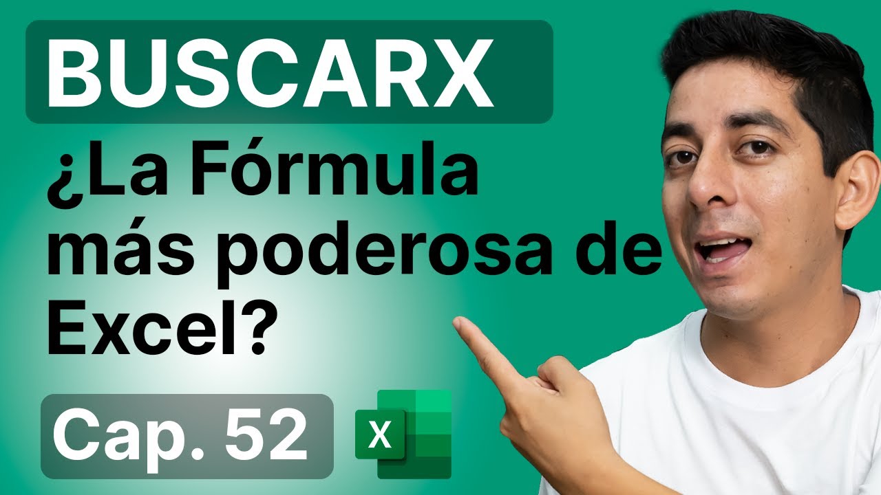 C&oacute;mo usar la funci&oacute;n BUSCARX de Excel (Adios BuscarV y BuscarH)