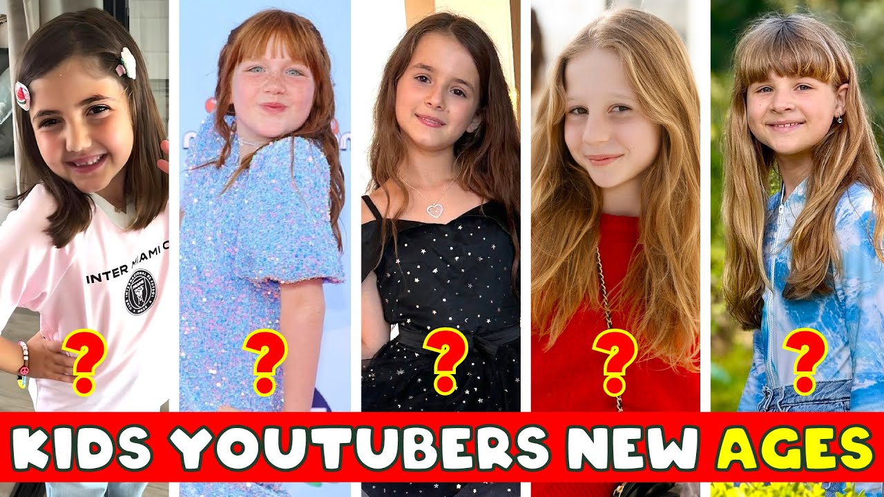 Top 10 Cute Girls Youtubers Oldest to Youngest (Adley,Mila,Bonnie Rosa,Like Nastya)