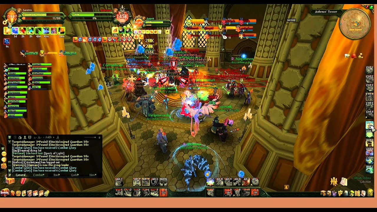 [Allods] NA first Aidenus kill - Ascendancy