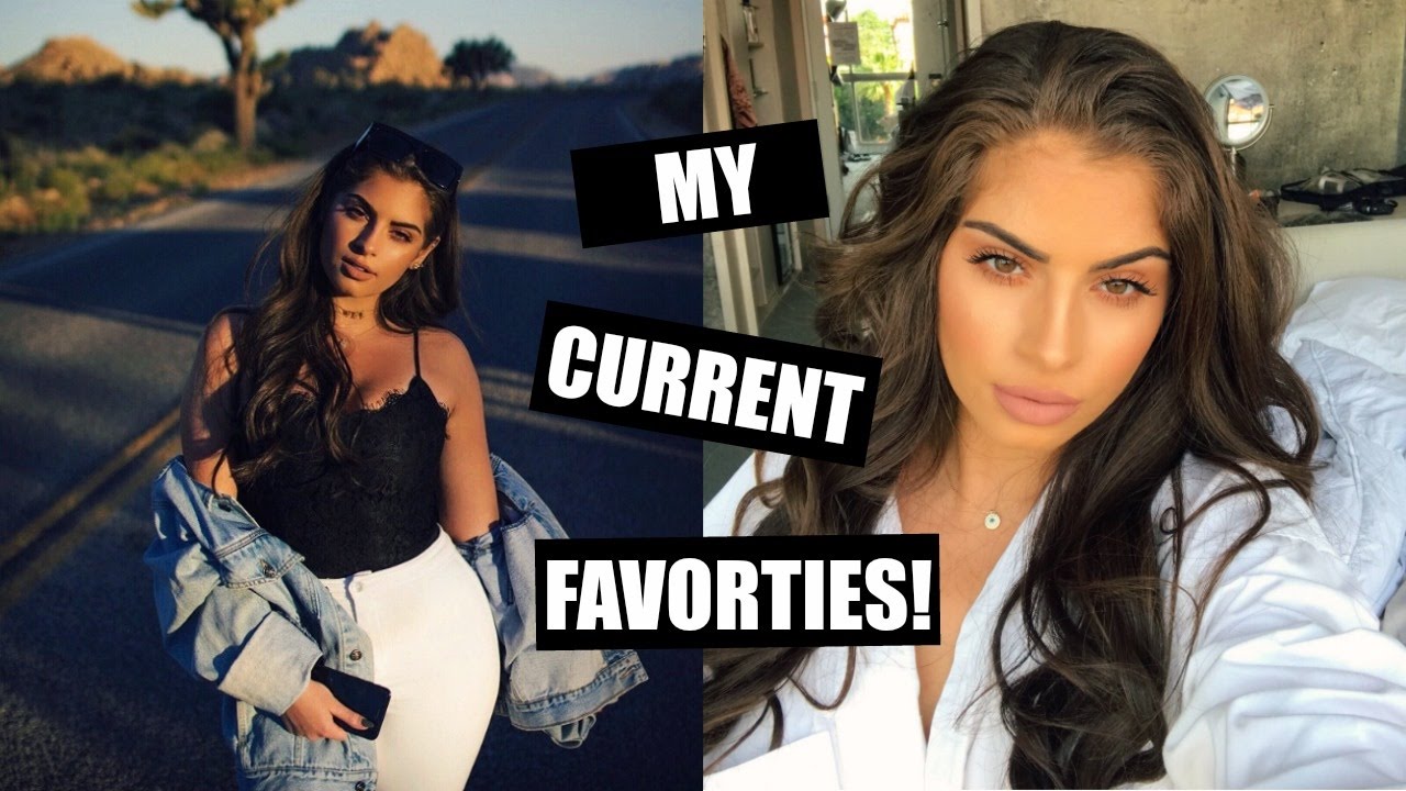 MY CURRENT FAVORITES! MAKEUP, HAIR, FITNESS +MORE♡
