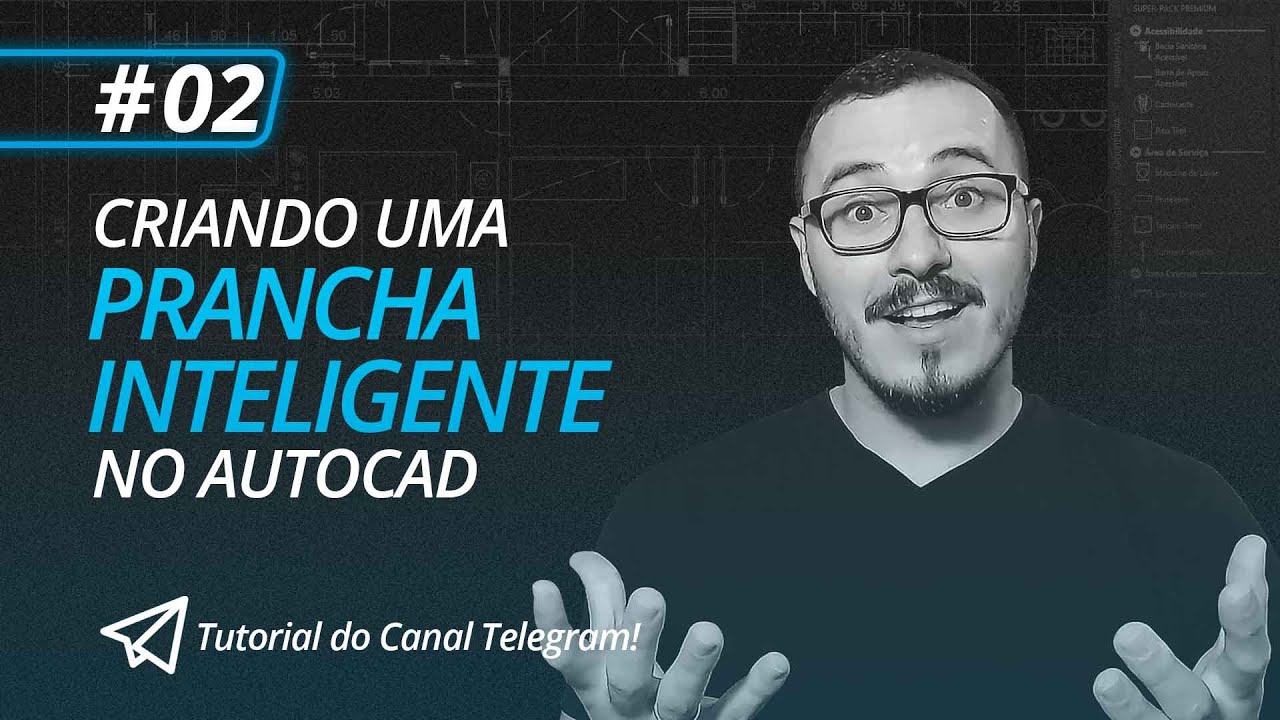 COMO CRIAR UMA PRANCHA INTELIGENTE NO AUTOCAD | A4 + A3 +A2 + A1 + A0 | #HEITORDOESTUDIOMAO
