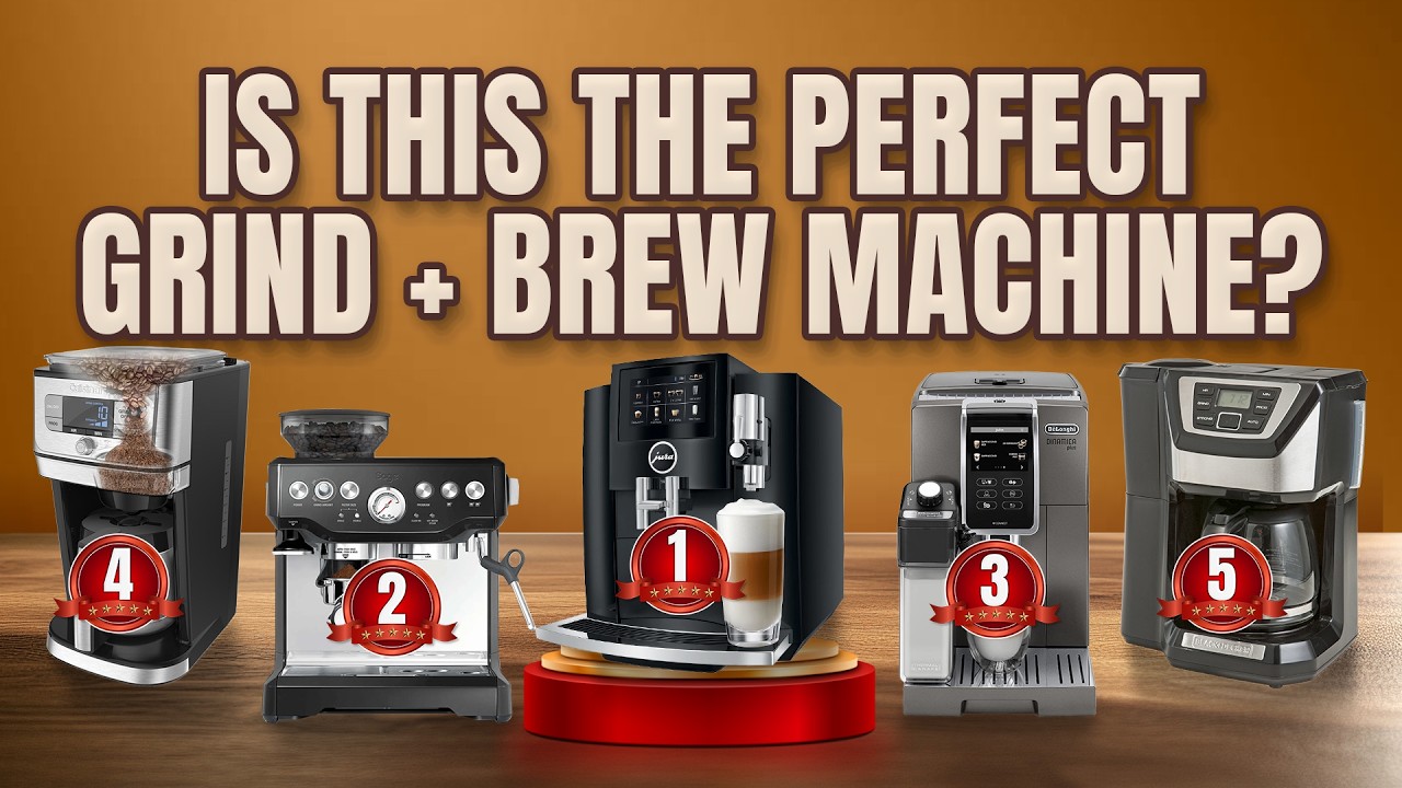Best Coffee Maker With Grinder 2025: Top 5 Options for Freshly Ground Flavor