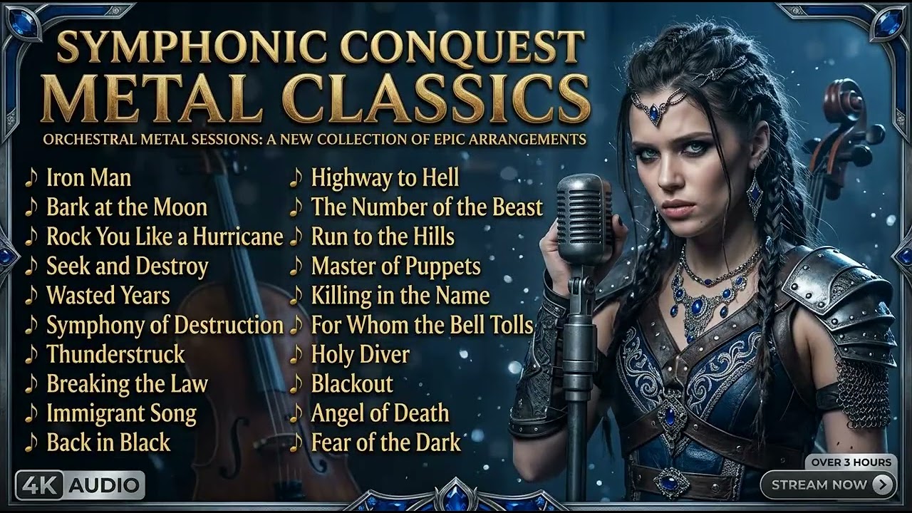 EPIC METAL ORCHESTRA COVERS | POWERFUL SYMPHONIC METAL PLAYLIST