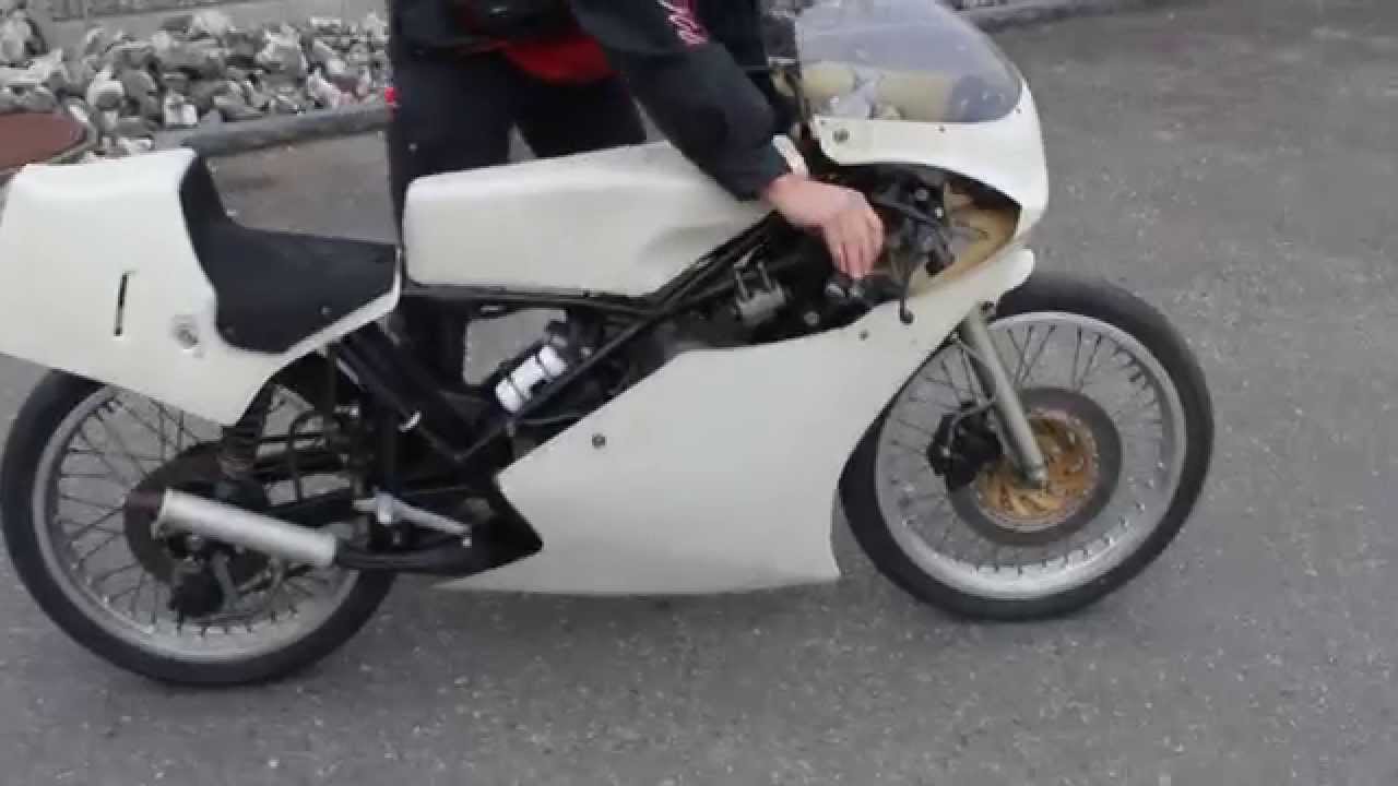 Honda Production Racer RS 125 RF from 1986 last Tube Frame by Rebikeling 6182 Escholzmatt (verkauft)