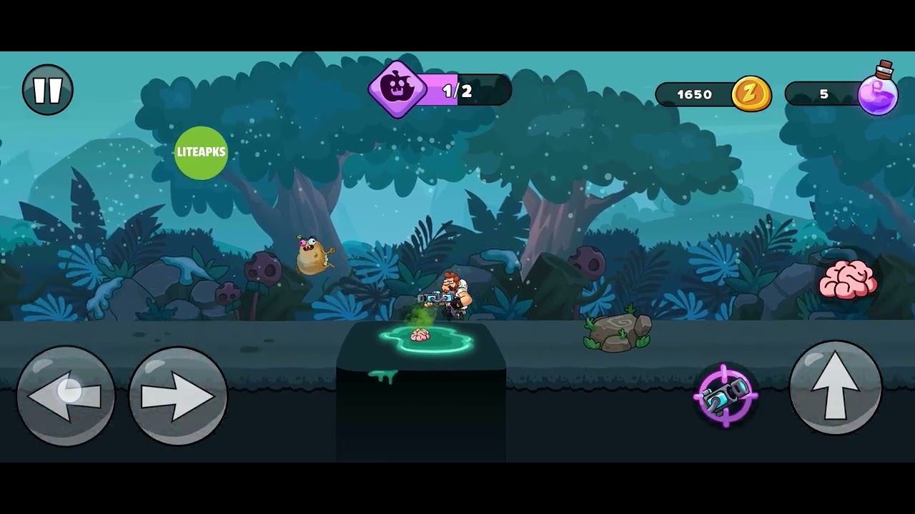 Zombie Hunter offline game mod menu no password (unlimited coins/unlimited zombium