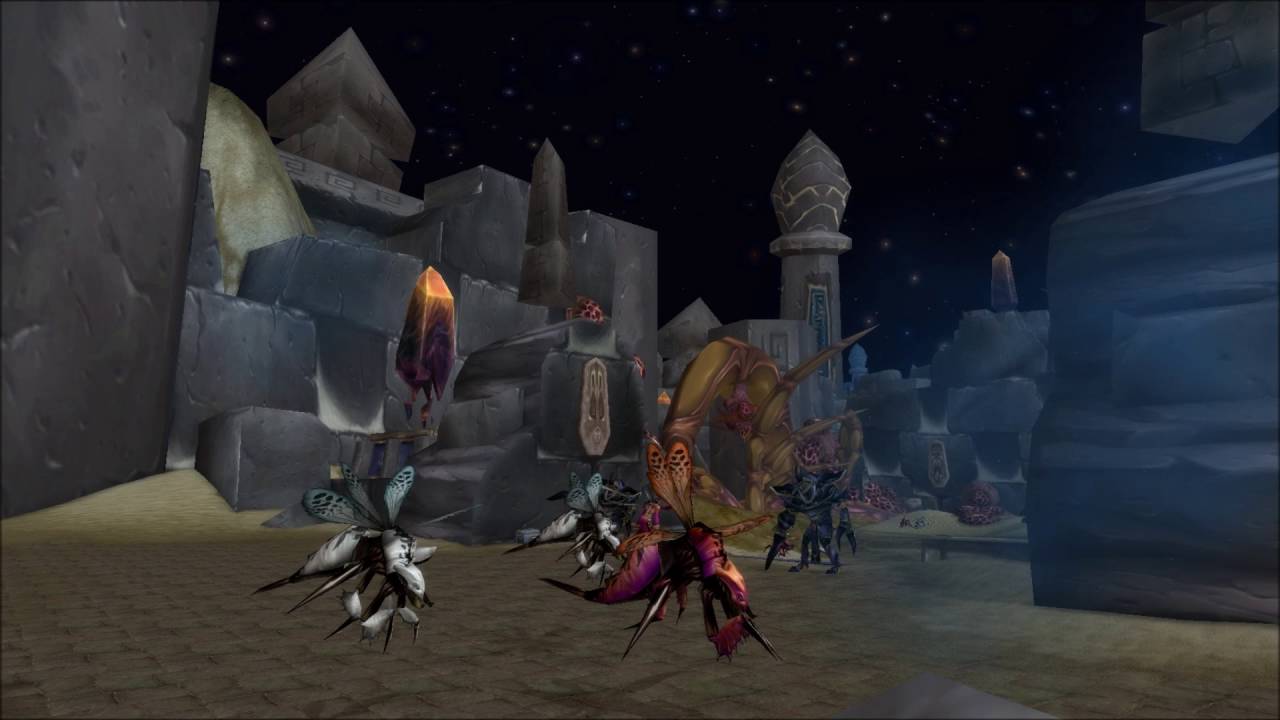 20 minutes Ahn Qiraj music - ingame - World of Warcraft