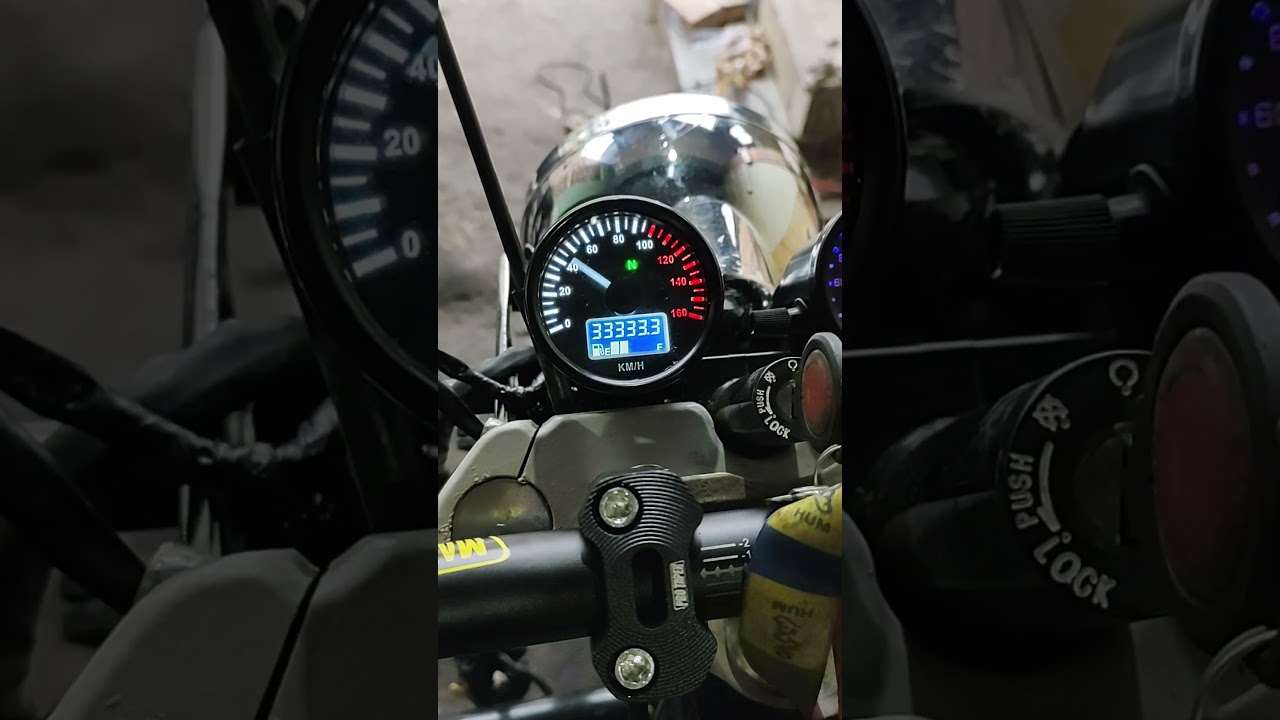 Royal Enfield Thunderbird 350 speedometer change