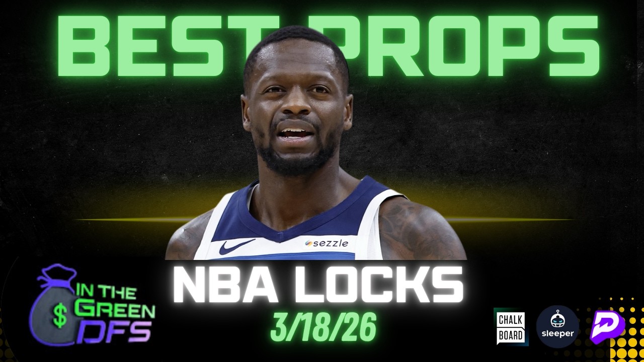 BEST NBA PROPS TODAY | BEST 5 BETS | WEDNESDAY 3/18/26 | BONUS BET 🔥